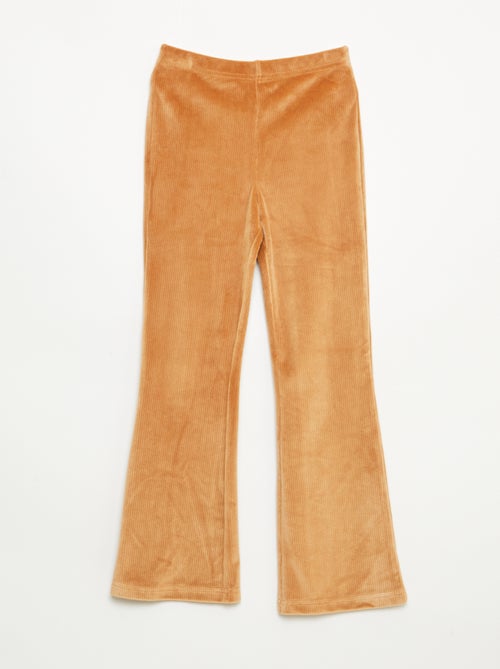Legging large en velours - Kiabi
