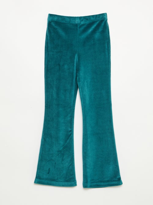 Legging large en velours - Kiabi