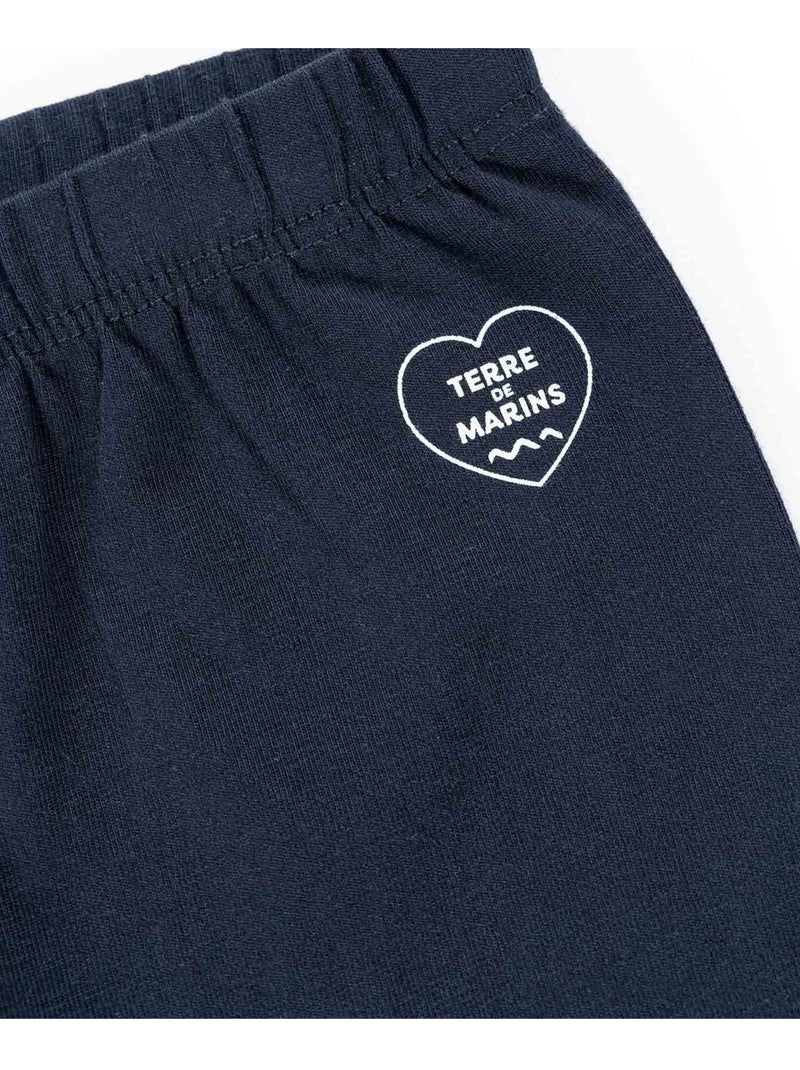 Legging long - Terre de Marins Bleu marine - Kiabi