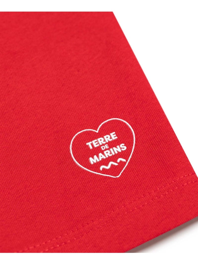 Legging long - terre de marins Rouge - Kiabi