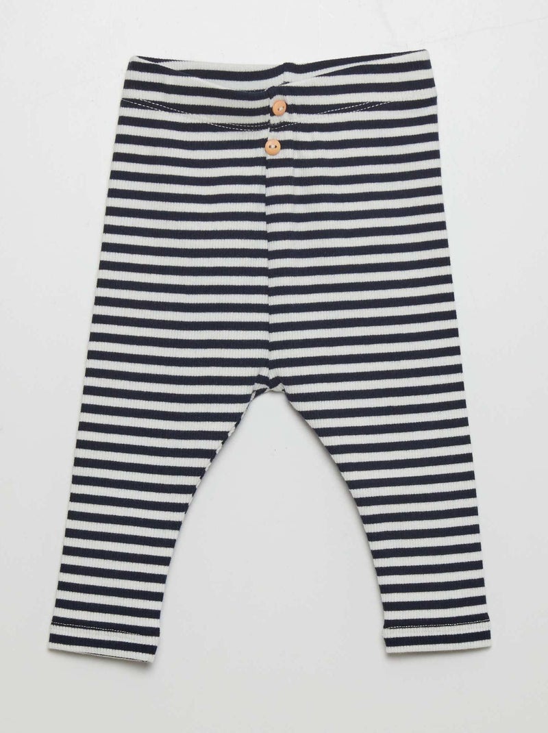 Legging long à motif Bleu - Kiabi