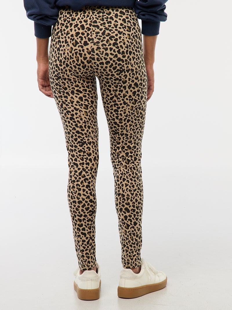 Legging Femme Léopard Generisch Legging Moulant Avec Motif Léopard Pour Femme - Pantalon Cargo Pour Femme, Brique Rouge., S Legging Respirant Sport