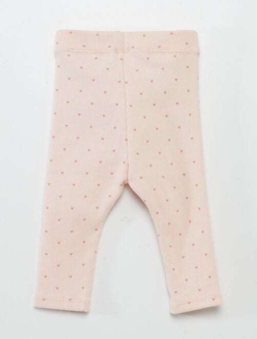 Leggings bebe decouvrez nos modeles rose Kiabi