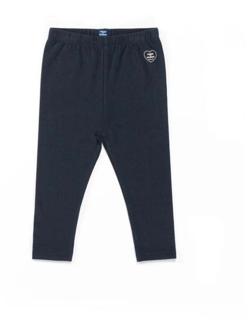 Legging long bleu marine Fille - Kiabi