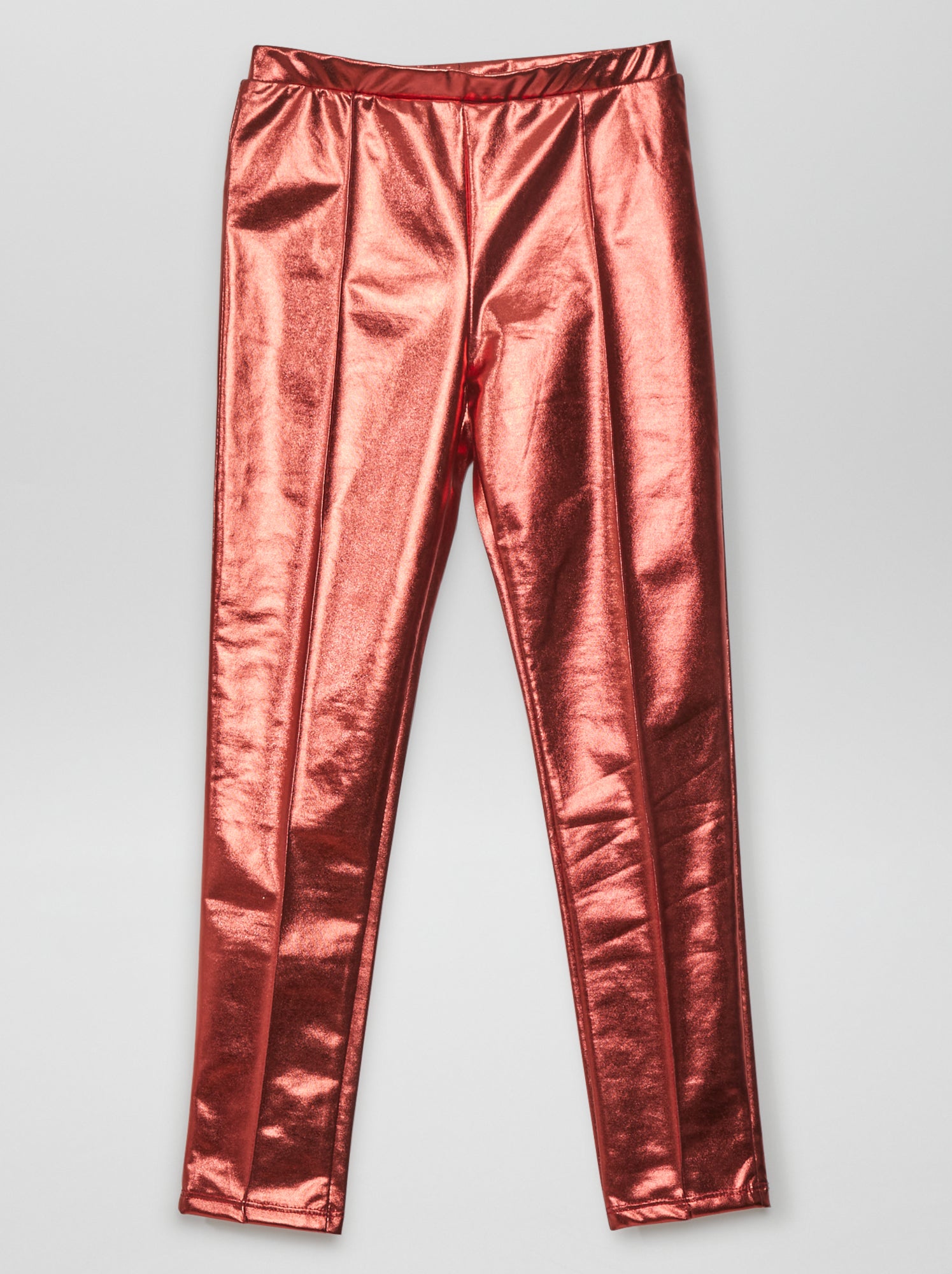 legging rouge femme kiabi