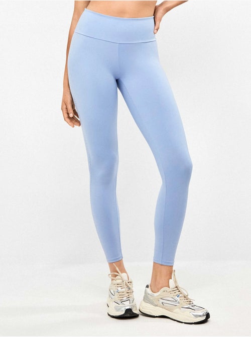 Legging long confectionné dans un tissu modelant qui définit et stylise - Kiabi Legging long confectionné dans un tissu modelant qui définit et stylise - Kiabi