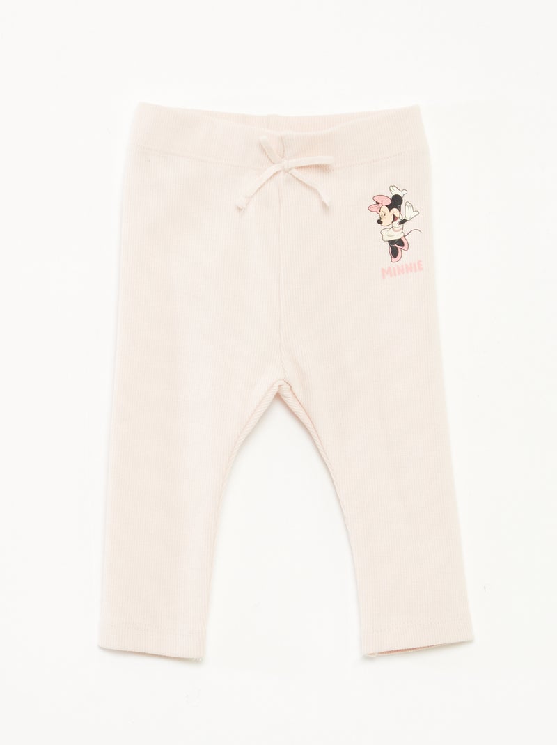 Legging long côtelé ‘Disney' Rose - Kiabi