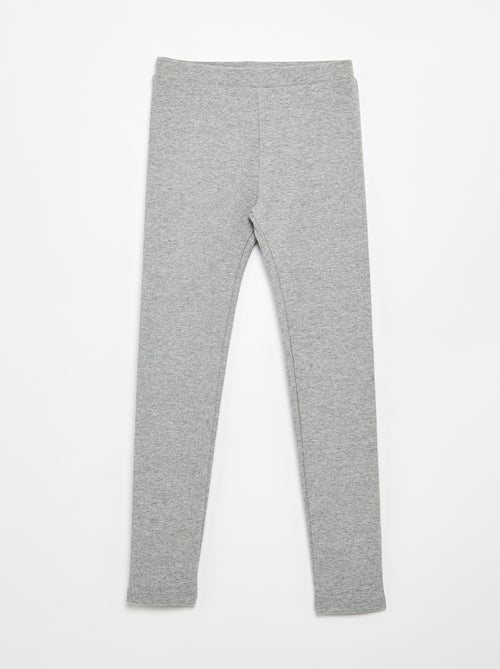 Legging long côtelé uni - Kiabi