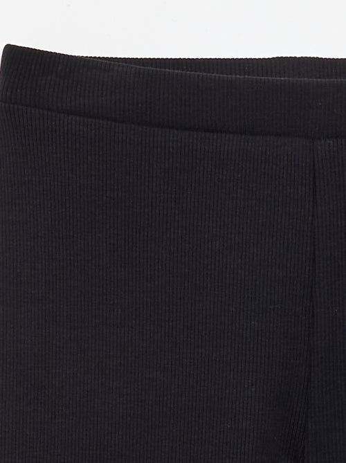 Legging long côtelé uni - Kiabi