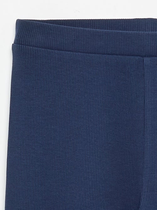 Legging long côtelé uni - Kiabi