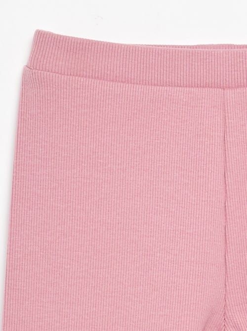 Legging long côtelé uni - Kiabi