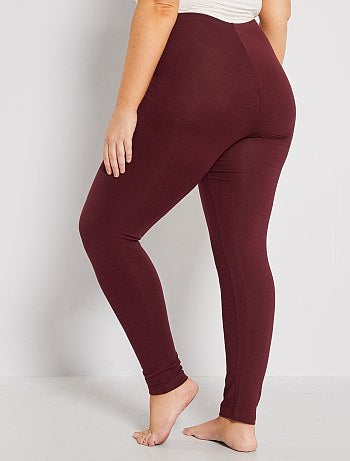 Legging long coton stretch - Kiabi