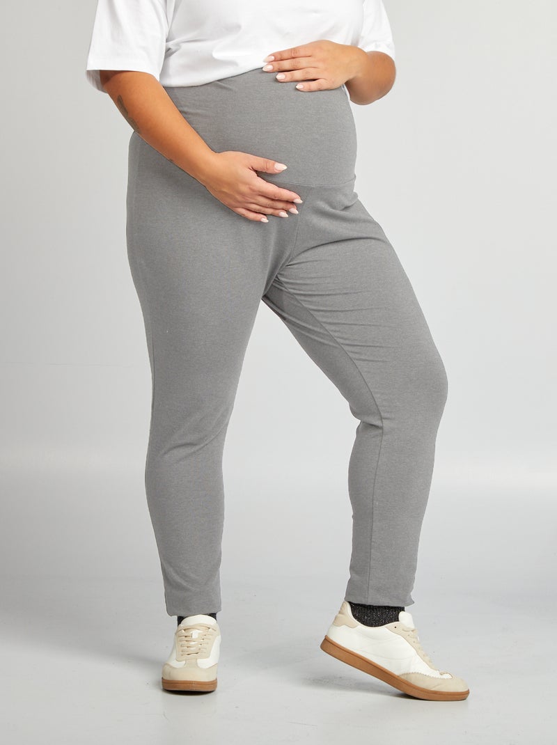 Legging long de maternité Gris - Kiabi