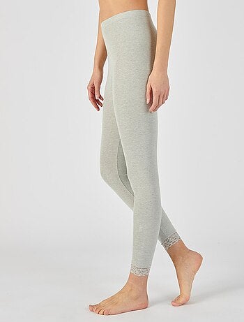 Legging long dentelle Thermolactyl Sensitive - Damart