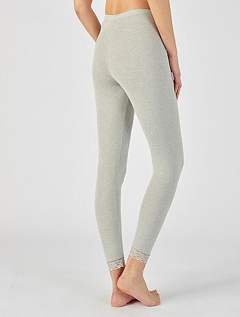 Legging long dentelle Thermolactyl Sensitive - Damart