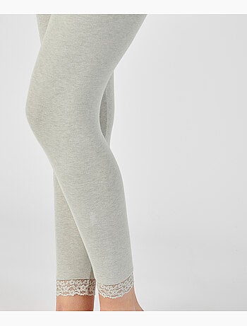 Legging long dentelle Thermolactyl Sensitive - Damart