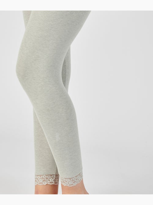 Legging long dentelle Thermolactyl Sensitive - Damart - Kiabi