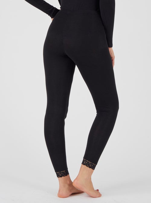 Legging long dentelle Thermolactyl Sensitive - Damart - Kiabi