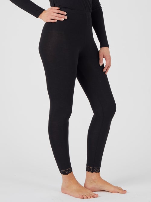 Legging long dentelle Thermolactyl Sensitive - Damart - Kiabi
