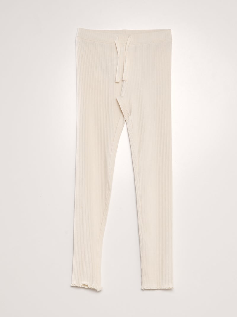 Legging long Ecru - Kiabi