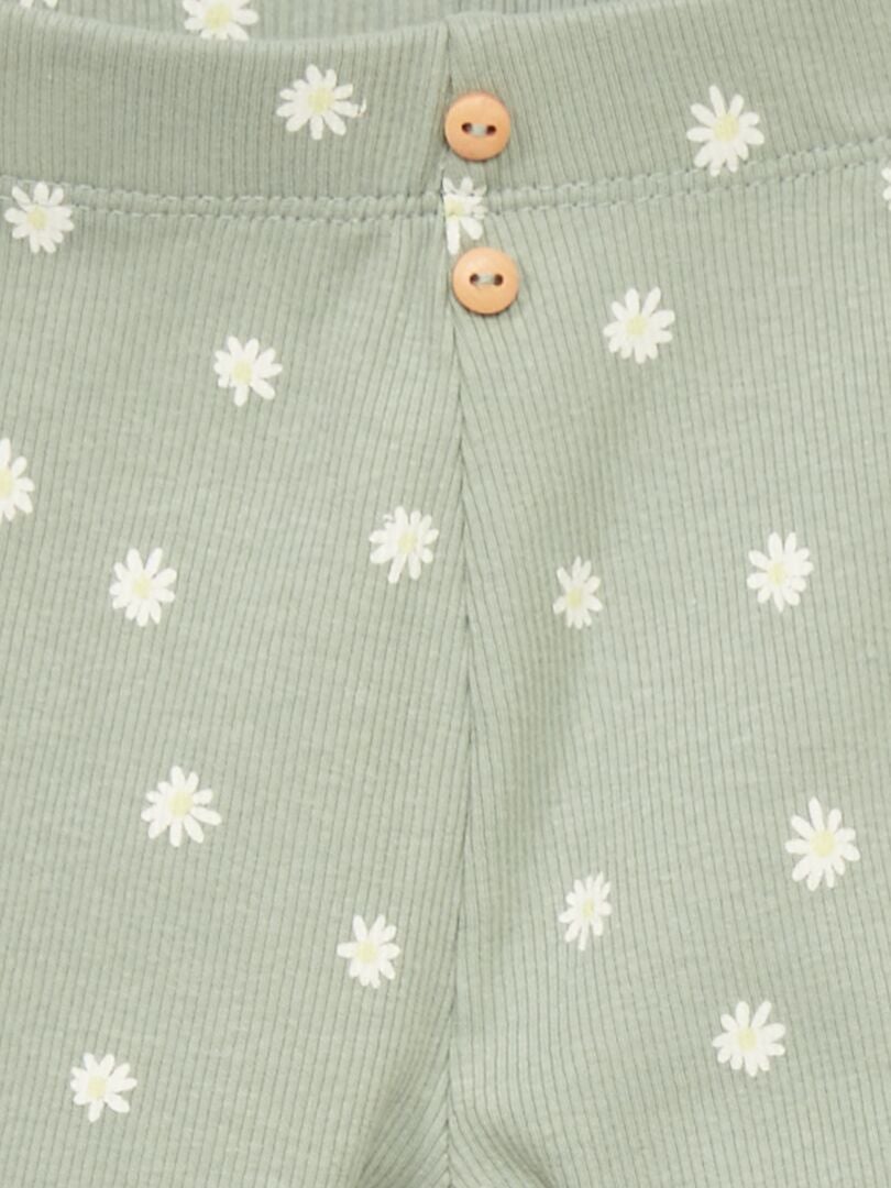 Legging Imprimé Multi Animaux Orange/vert - Taille Unique (6-10 UK) - Neuf Avec étiquettes