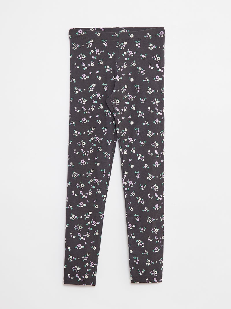 Legging long en jersey Gris - Kiabi