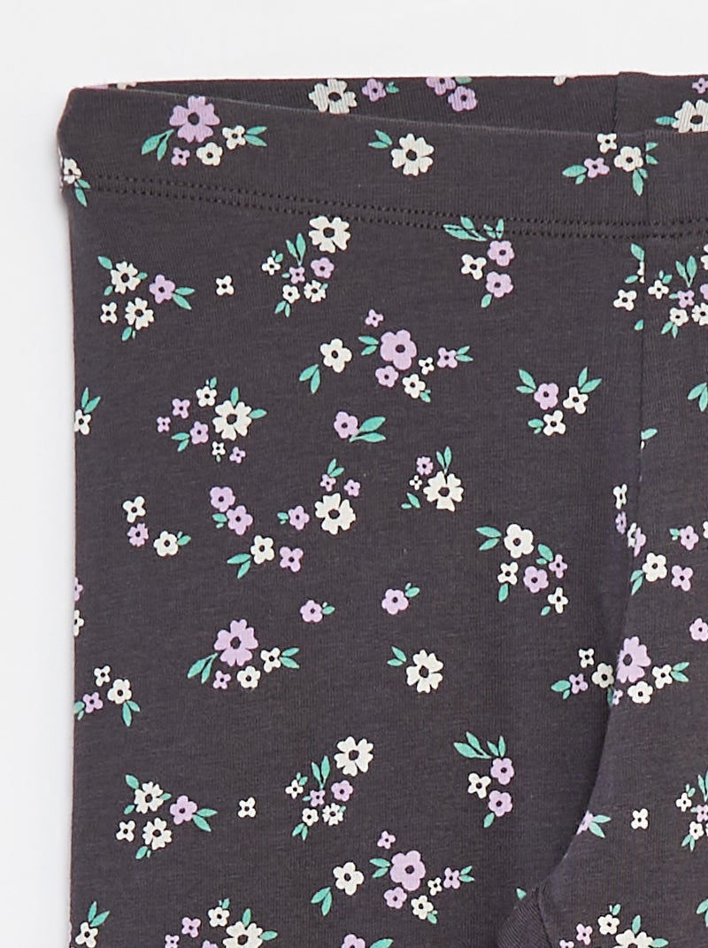 Legging long en jersey Gris - Kiabi