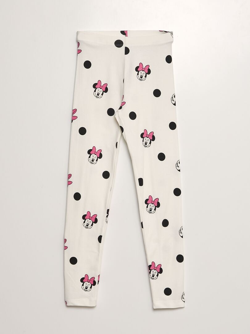 Legging long en jersey 'Minnie' 'Disney' Beige - Kiabi