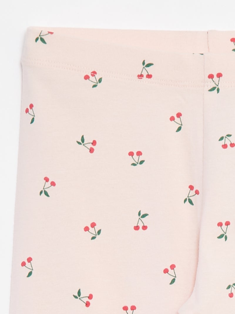 Legging long en jersey Rose - Kiabi