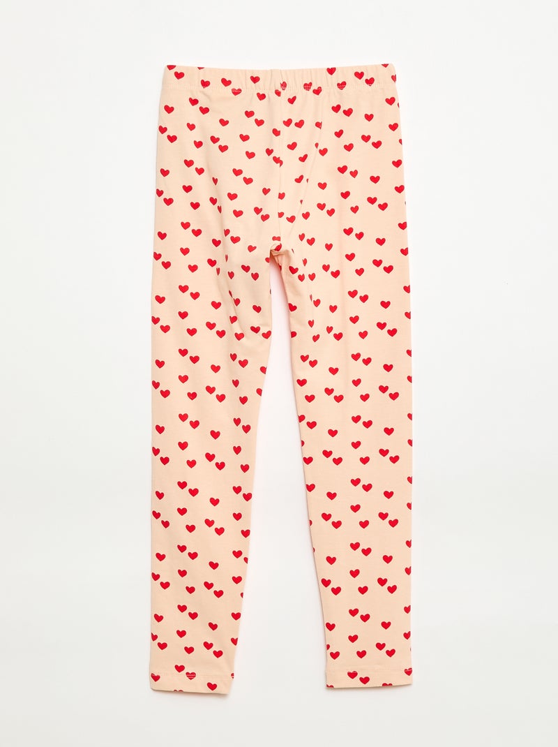 Legging long en jersey Rose - Kiabi