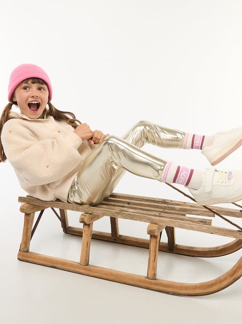 Legging long en simili - Kiabi