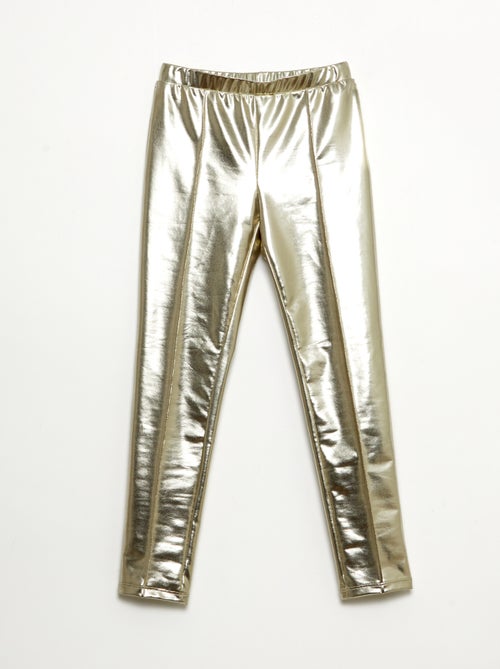 Legging long en simili - Kiabi