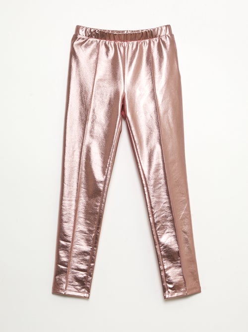 Legging long en simili - Kiabi