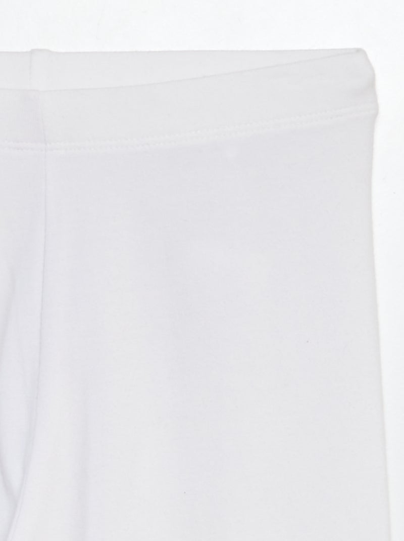 Legging long et stretch BLANC - Kiabi