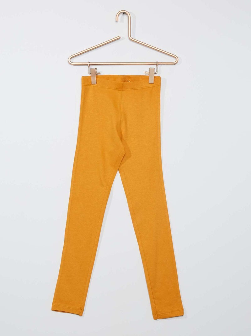 Legging long et stretch Jaune - Kiabi