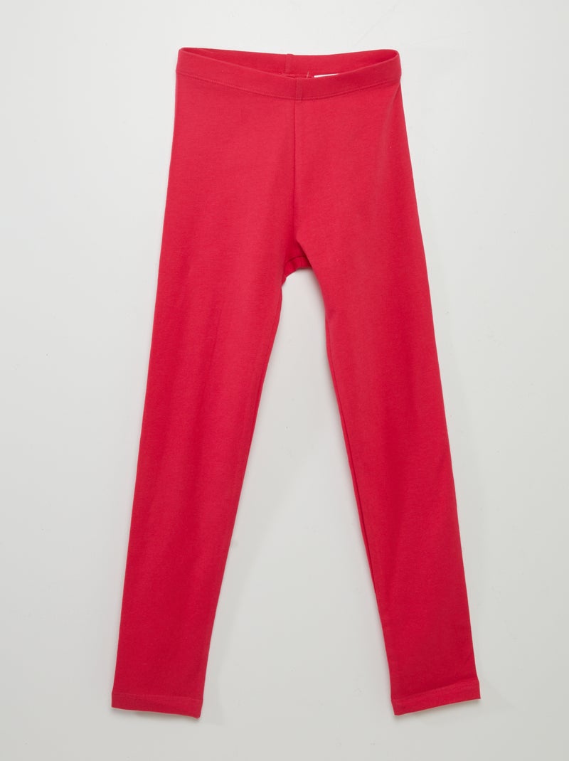 Legging long et stretch Rose - Kiabi