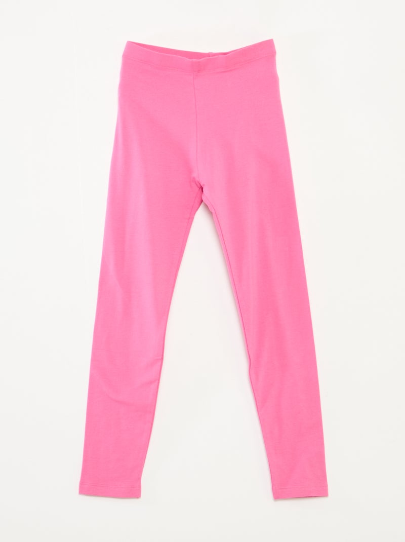 Legging long et stretch Rose - Kiabi