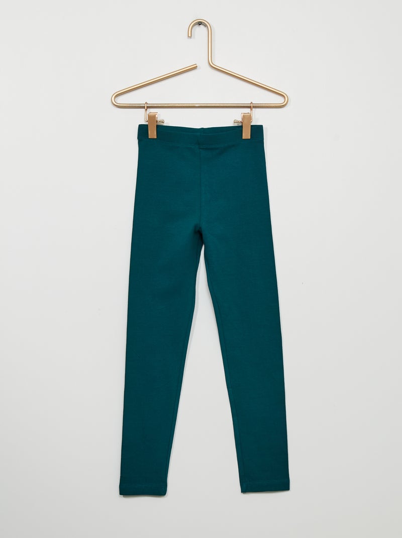 Legging long et stretch Vert sapin - Kiabi