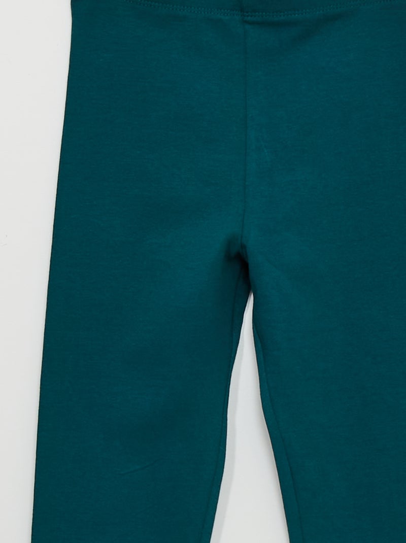 Legging long et stretch Vert sapin - Kiabi