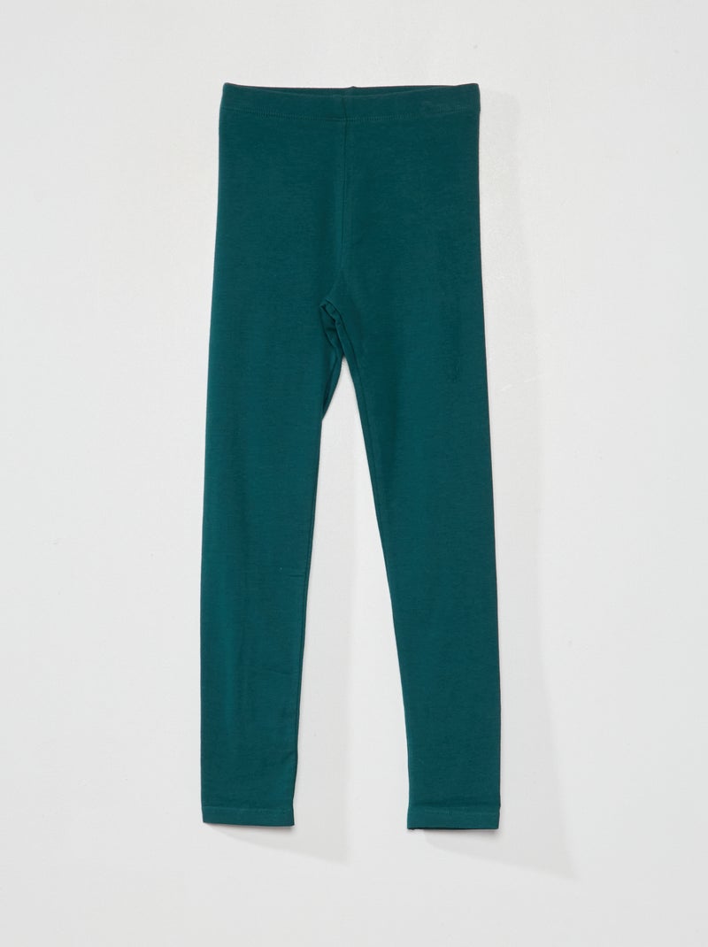 Legging long et stretch Vert - Kiabi