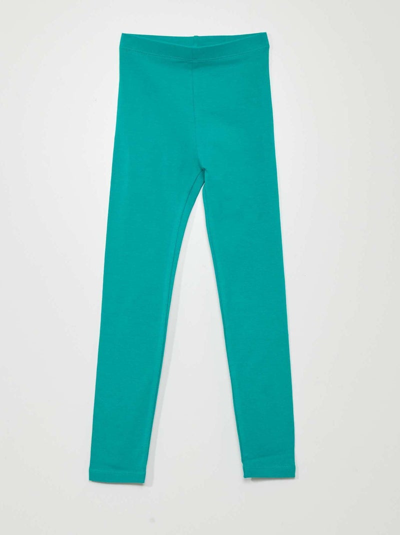 Legging long et stretch Vert - Kiabi