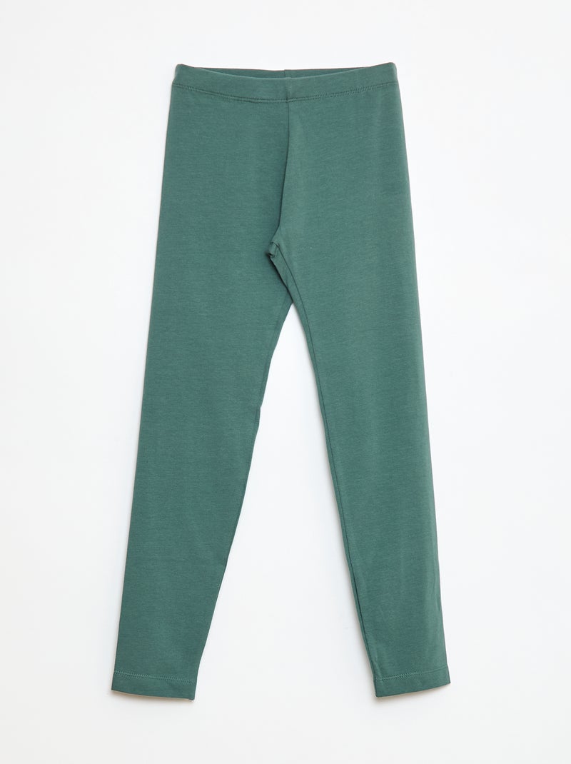 Legging long et stretch Vert - Kiabi