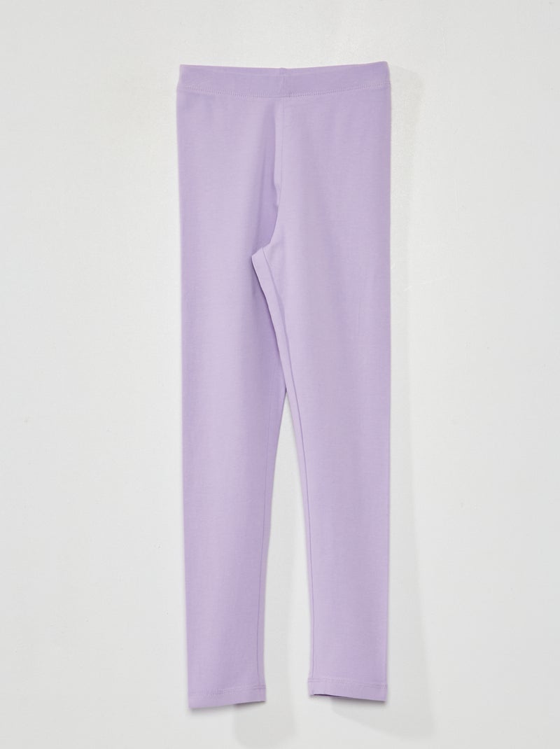 Legging long et stretch Violet - Kiabi