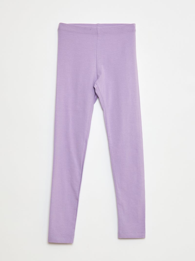 Legging long et stretch Violet - Kiabi