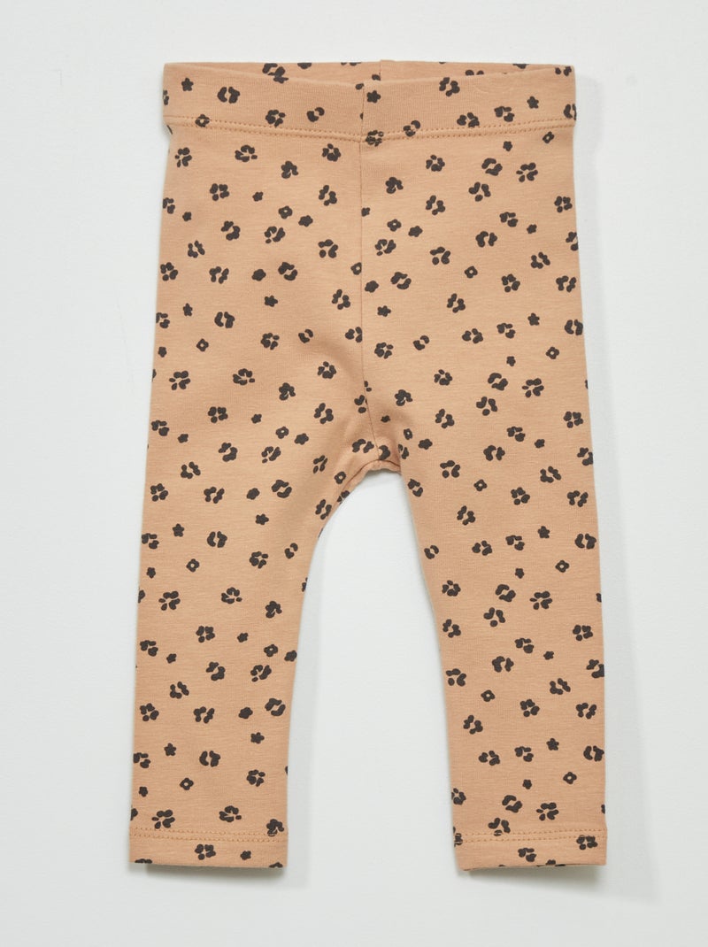Legging long fantaisie Beige - Kiabi