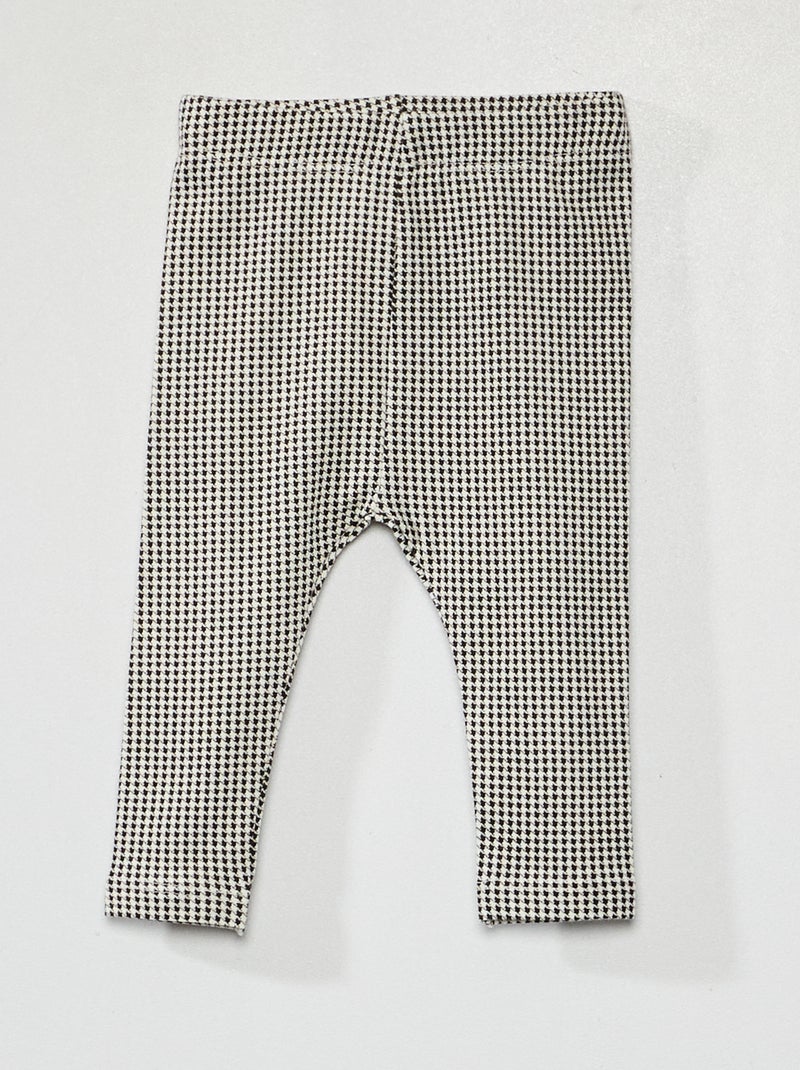 Legging long fantaisie Blanc - Kiabi