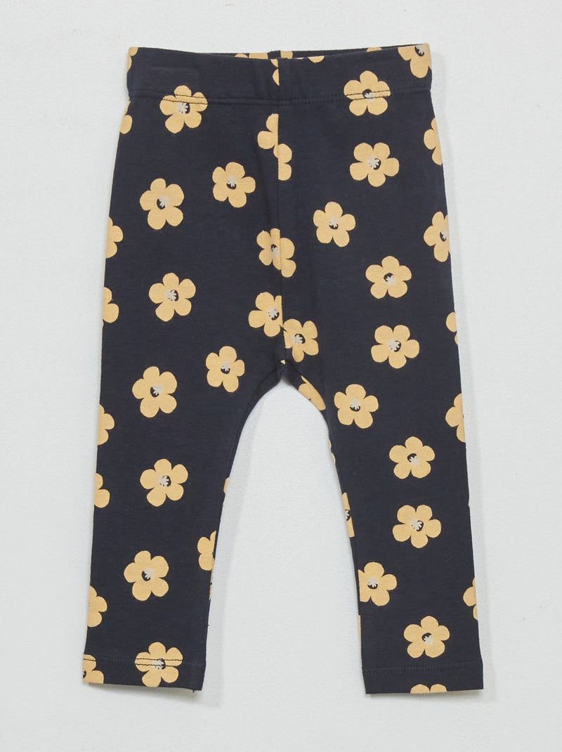 Legging long fantaisie Bleu marine - Kiabi