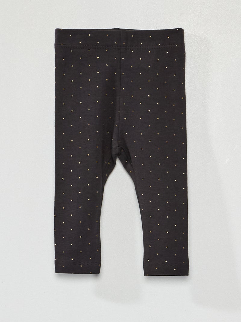 Legging long fantaisie GRIS - Kiabi