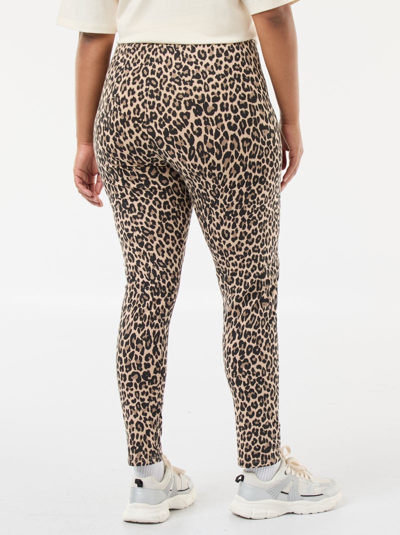 Legging long imprimé léopard Léopard - Kiabi