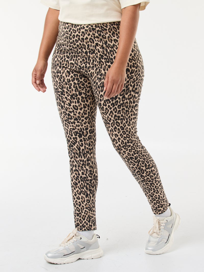 Legging long imprimé léopard Léopard - Kiabi